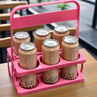 Boîte de boisson transparente en PET personnalisable, étanche, avec couvercle à vis en aluminium de qualité alimentaire 55 mm pour l'emballage de boissons énergisantes et de jus