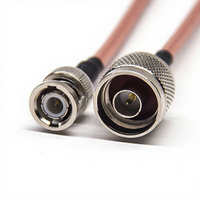 Assemblage de câble RF BNC mâle vers connecteur N droit RG174 RG58 Coaxial | METABEE Professional B2B Factory for RF Cable Solutions