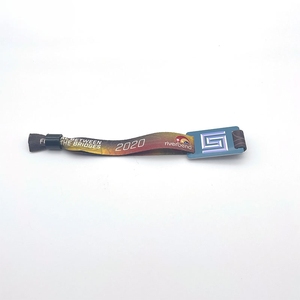 สายรัดข้อมือ RFID แบบใช้แล้วทิ้ง GSC 13.56mhz สำหรับงานคอนเสิร์ตแบบไร้เงินสด - Product Image 3