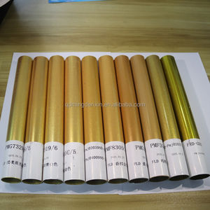 Elektro statische Pulver beschichtung Galvanik effekt Chrom Goldene elektro statische Polyester pulver beschichtung - Product Image 4