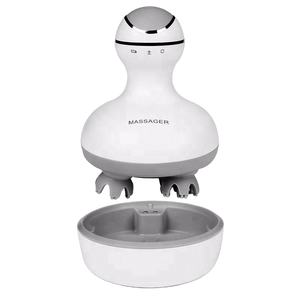 Masajeador de Cabeza y Cuero Cabelludo Personalizado OEM con 4 Cabezales, Vibración de Amasamiento, Diseño de Garra de Dragón Impermeable para Masaje de Cabeza - Product Image 2