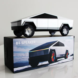 Cargador Inalámbrico para Camioneta Tesla Cybertruck, Altavoces Bluetooth con Forma de Auto, con BT/FM/TF/USB/AUX/RGB - Product Image 2