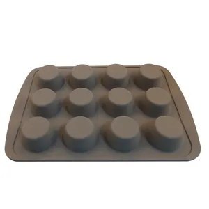 Silicone Muffin Pan, Mini Muffin Pan, Regular 12 Cups Muffin Pan Baking mould