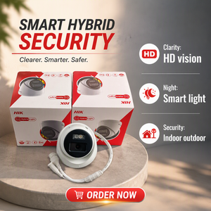 Caméra IP tourelle fixe <span class=keywords><strong>Hikvision</strong></span> 2MP DS-2CD1323G2-LIU avec double éclairage, détection humaine, CMOS F1.6 et PoE - Product Image 1