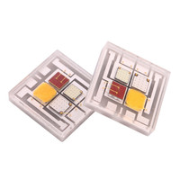 Meilleur prix 4 couleurs dans un vert vert IR IR 850nm haute puissance 12W 5050 RRUVIR GGIRIR LED Diode pour lumières