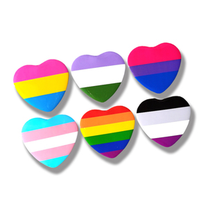 Accessoires de mode promotionnels de mode arc-en-ciel coloré <span class=keywords><strong>insigne</strong></span> en fer blanc personnalisable - Product Image 1