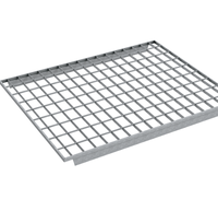 Grille antidérapante dentelée en acier inoxydable - Surface de sécurité pour rampes de garage et passerelles piétonnes