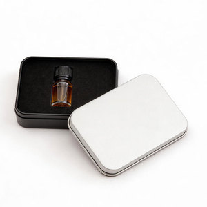Boîte de rangement rectangulaire en métal durable de haute qualité pour petits outils, fournitures de bureau, pinces à papier et épingles. - Product Image 3