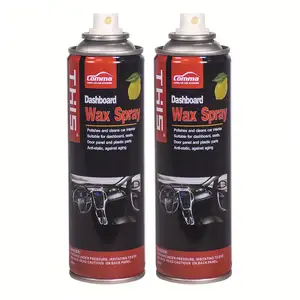 In Stock Free Sample car care silicone dashboard and leather polish cleaner wax spray