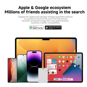 Nuevo Localizador GPS Global Antipérdida Popular con Certificación MFi, Tarjetero Inteligente con Carga por Pin, Buscador de Dispositivos Itag Find My Device Air <span class=keywords><strong>Tag</strong></span> - Product Image 3