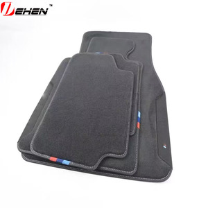 Tappetini per <span class=keywords><strong>BMW</strong></span> Nuova <span class=keywords><strong>Serie</strong></span> 1234567 X3X4X5X6, Rivestimento in Tessuto Vellutato M Performance Track - Product Image 1