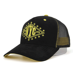 Chất Lượng Cao Tùy Chỉnh New York Thành Phố Thêu Logo Trucker <span class=keywords><strong>Hat</strong></span> 5 Bảng Điều Chỉnh <span class=keywords><strong>Hat</strong></span> Cho Nam Giới Polyester Lưới Bóng Chày Unisex Mũ - Product Image 3