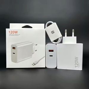 120W 67W Turbo Charger A+<b>C</b> Power Adapter Fast Charging 6A <b>Type</b> <b>C</b> Data Cable Travel Block Set for Xiaomi - Product Image 2