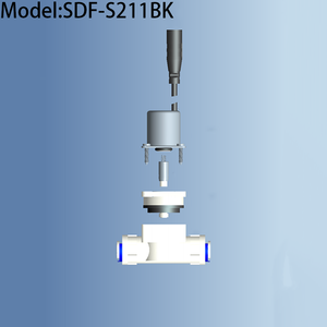 Válvula de solenoide de agua de plástico pequeña automática Goldenland con conexión rápida, pulso de autobloqueo 3,6-6,5 V - Product Image 3