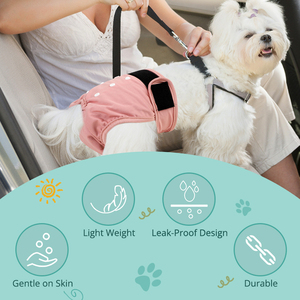 ขายส่งผ้าอ้อมหญิงราคาดีที่กําหนดเองสําหรับ<span class=keywords><strong>แมว</strong></span>และสุนัขให้ผ้าอ้อมสุนัขราคาถูกแห้ง<span class=keywords><strong>สี</strong></span>ชมพู - Product Image 4