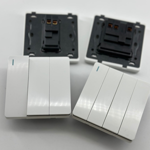 <strong>Manufacture</strong> Factory Price One <strong>Gang</strong> Two <strong>Gang</strong> <strong>Switch</strong> with Pc Painting for Home Hotel - Product Image 2