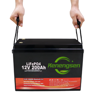 Toptan Özel Lityum Pil 12V 200Ah Dahili Akıllı BMS ile Kamp ve Ev İçin - Product Image 1