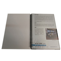 Impression de catalogues, manuels, brochures, livrets, prospectus, magazines, carnets de notes de haute qualité avec couverture rigide en carton et pelliculage imperméable