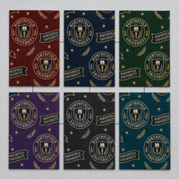 Kain Seragam Universitas 100% Katun untuk Upacara Wisuda, Emblem Kustom, 130gsm, Lebar 44/45 inci, 600 Yard Per Bale, Ghana Nigeria