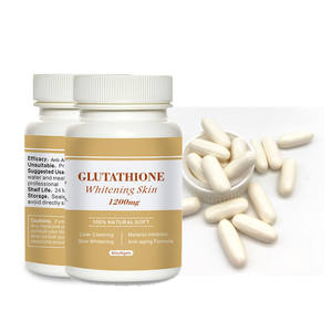 Etichette personalizzate glutatione liposomiale Halal Extra sbiancante capsula collagene vitamina C per la pelle nera - Product Image 4