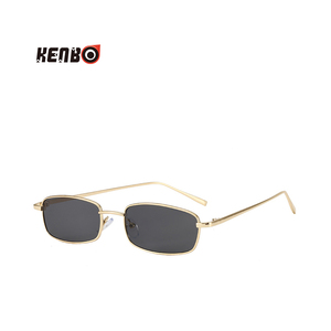 Kenbo Eyewear retrò rettangolare in metallo telaio moda piccoli <span class=keywords><strong>occhiali</strong></span> <span class=keywords><strong>da</strong></span> <span class=keywords><strong>sole</strong></span> per gli uomini delle donne - Product Image 4