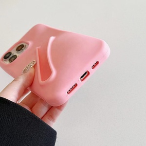 Hailey của cùng một đoạn Lip glaze Lip Gloss Son môi trường hợp điện thoại cho Iphone 11 12 13 14 15 Pro Max Silicone Phụ kiện điện thoại - Product Image 6