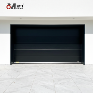 Porte de <span class=keywords><strong>garage</strong></span> sectionnelle en acier noir coupe-vent, design moderne CUTEDOOR, taille et couleur personnalisées, automatique, robuste, certifiée CE. - Product Image 5