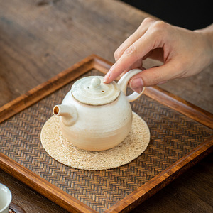 Durable Organic Loofah Sponge Cup Mat Eco-Friendly Retro <b>Kitchen</b> Tool for Teapot Natural <b>Kitchen</b> <b>Accessory</b> - Product Image 4