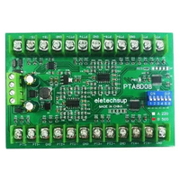 Module d'acquisition de capteurs de température 8 canaux DC8-30V PT100 RTD RS485 NTC K Thermocouple Modbus RTU -40~+220 Version transducteur