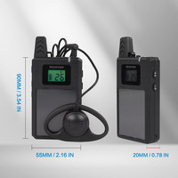 Système de guide touristique sans fil Whisper Factory Headset Tour Simultaneous Interpretation System for Conference Translation 3000 mAh