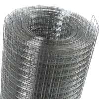 Treillis métallique perforé en acier inoxydable 1X1 2x2 4X4 pour cages d'animaux de compagnie pour lapins et oiseaux Technique soudée utilisée