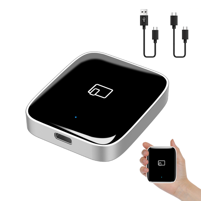 2024 New Upgrade Wired to Wireless CarPlay & Android Auto Dongle with AirPlay & MirrorCast for Cars with OEM Wired CarPlay