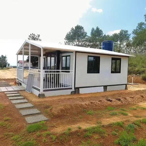 Villa préfabriquée en conteneur extensible de luxe de 40 pieds Facile à assembler Maison préfabriquée de vacances Panneau sandwich Hôtels Centres commerciaux Immeuble de bureaux - Product Image 4