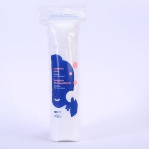 Almohadillas de algodón suave de alta calidad Almohadillas de algodón desmaquillantes desechables con logotipo personalizado - Product Image 3