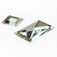 1 pouce x 1 pouce meilleur 4 5 6 8mm design de haute qualité biseauté bord poli décoratif mur diamant miroir tuile