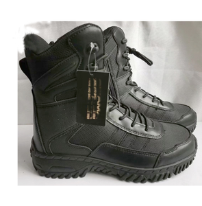 Botas de Trabajo Negras Personalizadas DF33 TSB204 AS33-7 para Hombre con Mangas Acolchadas, Botas Ligeras de Verano para Desierto - Product Image 3
