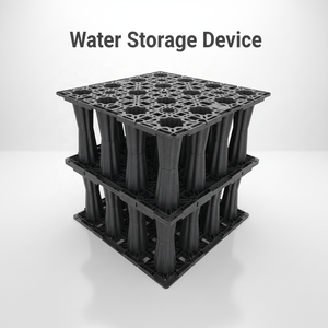 Système de réservoirs modulaires d'infiltration des eaux pluviales en PP haute résistance pour les côtés des autoroutes : capacité de charge de 60 tonnes avec géotextile imperméable - Product Image 5