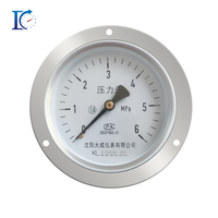 Manomètre axial de 100 mm résistant à la corrosion, connexion en acier inoxydable, haute précision