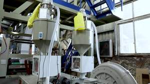 Extrudeuse soufflante ABA automatique haute résistance à membrane dégradable basse pression Hdpe Pp Pe <span class=keywords><strong>production</strong></span> à la machine - Product Image 5