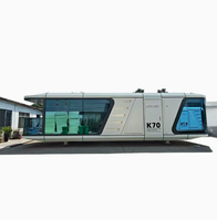 Capsule spatiale mobile en aluminium EPS pour l'exportation en Arabie Saoudite, idéale pour les hébergements dans les zones touristiques, le tourisme rural, les campings et les maisons de caractère en extérieur