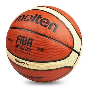 Pallone da <span class=keywords><strong>basket</strong></span> in PU <span class=keywords><strong>di</strong></span> alta qualità, assorbe l'umidità, offre un'ottima sensazione al tatto e un controllo eccellente. - Product Image 4