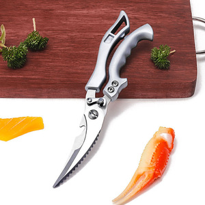 Stainless Steel <b>Kitchen</b> Scissors 5 In Sharp Bone Remover Multi Functional Food <b>Shears</b> For Cooking - Product Image 1
