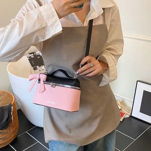 Nuova Borsa a Secchiello di Lusso con Glitter per Giovani Donne, Stile Vintage con Chiusura a Cerniera, Design con Nappine Portatile - Product Image 5