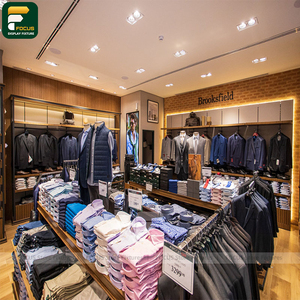 ชั้นวางเสื้อผ้าแบบเปิดโล่งสำหรับร้านค้าปลีกเสื้อผ้า - Product Image 1