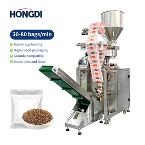 Machine d'emballage automatique rotative pour sachets préformés pour biscuits, noix, graines, fruits secs et en-cas - Product Image 2