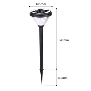 Hk Mistai jardin solaire pelouse lumière extérieure paysage éclairage lampe Ip65 étanche 6000K 2000Ma Led solaire lumières extérieures pour parc - Product Image 6