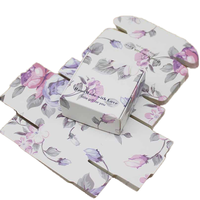 Boîte pliable en carton ondulé avec logo personnalisé, PPWR-Oriented, écologique, recyclable, pour chaussettes, vêtements, accessoires, taille personnalisée, UV