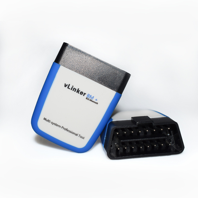 Vgate VLinker BM+ BT4.0 Dual Mode Wireless ELM327 V2.2 OBD2 Fault Code Reader Car Diagnostic Scanner Tool for Android IOS
