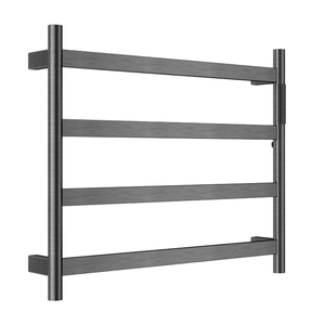 Modern Market Trend Electric Heated <b>Wall</b> <b>Mount</b> Grey Ladder Towel Rail 304 Stainless Steel Towel Rack - Product Image 1