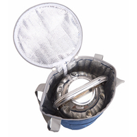 Sac à lunch isotherme personnalisé avec logo, réutilisable, étanche, doublure en aluminium, sac isotherme cylindrique portable pour le bureau, l'école, les pique-niques